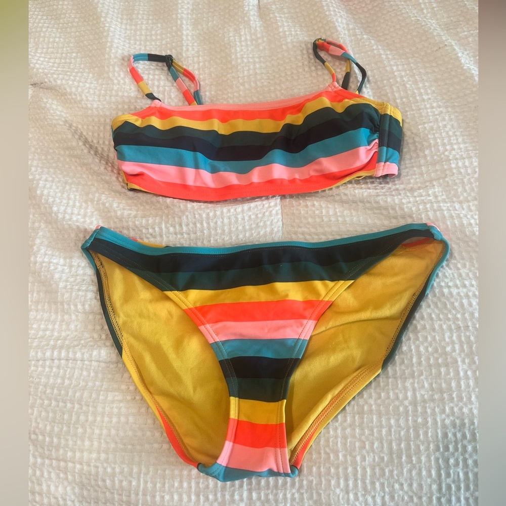 Rainbow Target Bikini Set